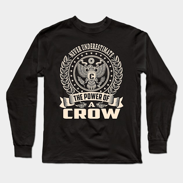 CROW Long Sleeve T-Shirt by Darlasy